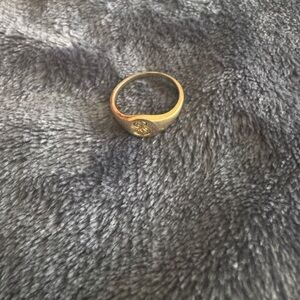 Gold Minimalist Ring Elegant Jewelry